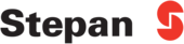 Logotipo de Stepan con una letra "S" estilizada en rojo.