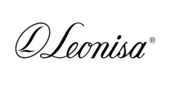Logotipo de Leonisa en letra cursiva negra sobre fondo blanco.